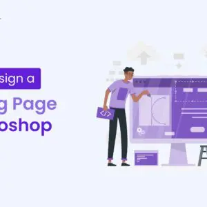 landing page photoshop