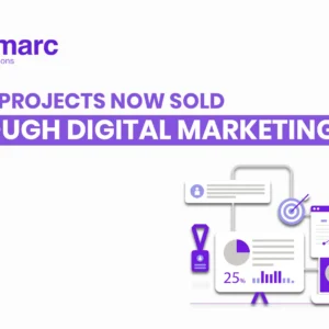 Image text: 80% of Projects Now Sold Through Digital Marketing