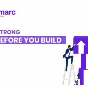 Pre-launch marketing strategy for real estate project with digital promotion visuals