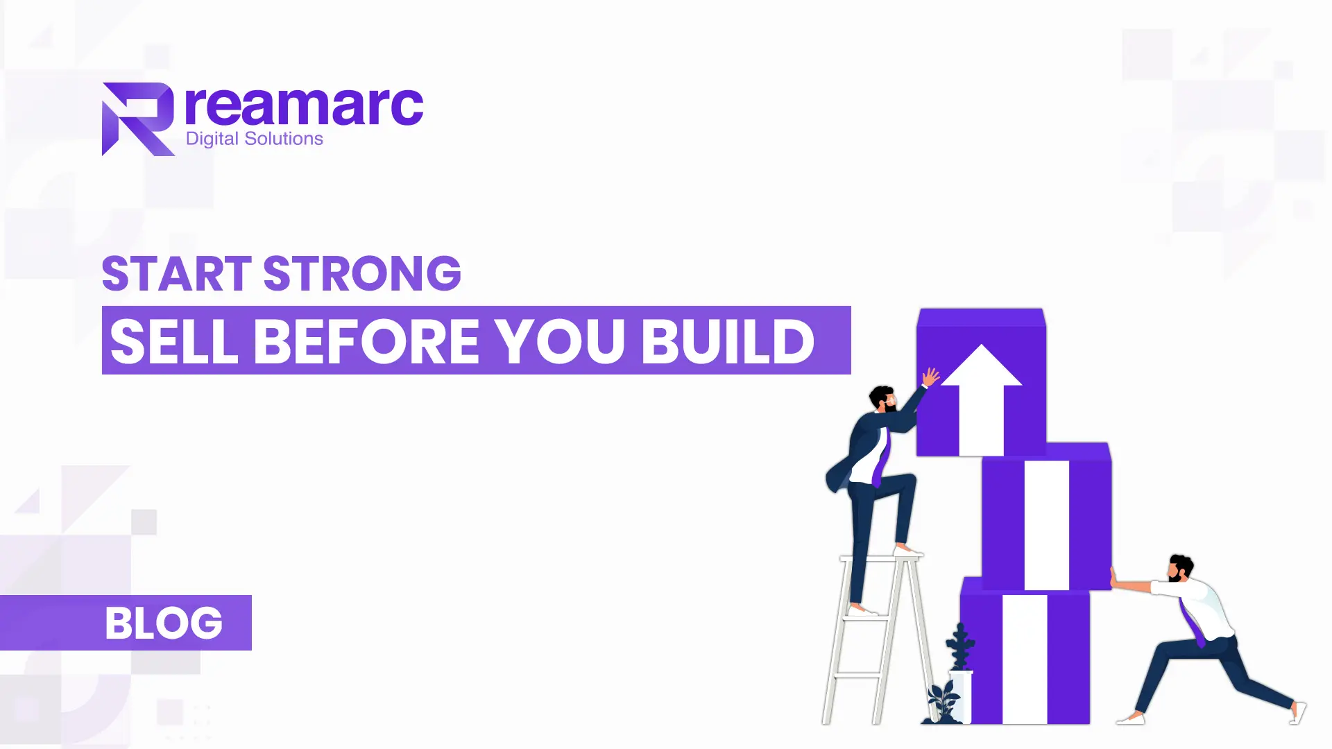 Pre-launch marketing strategy for real estate project with digital promotion visuals