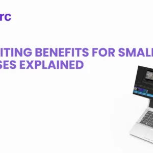 Video editing benefits for small businesses explained with professional editing software on laptop by Reamarc Digital Solutions
